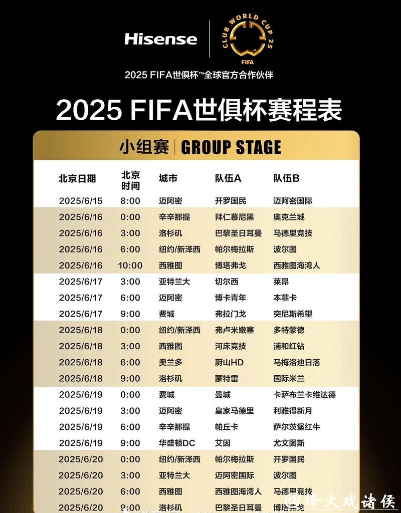 世界杯赛程公布时间与详细安排 世界杯赛程公布时间与详细安排